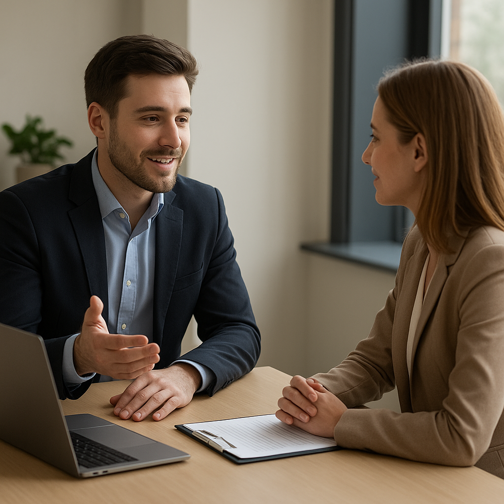 Jak wygląda idealna pierwsza rozmowa z klientem