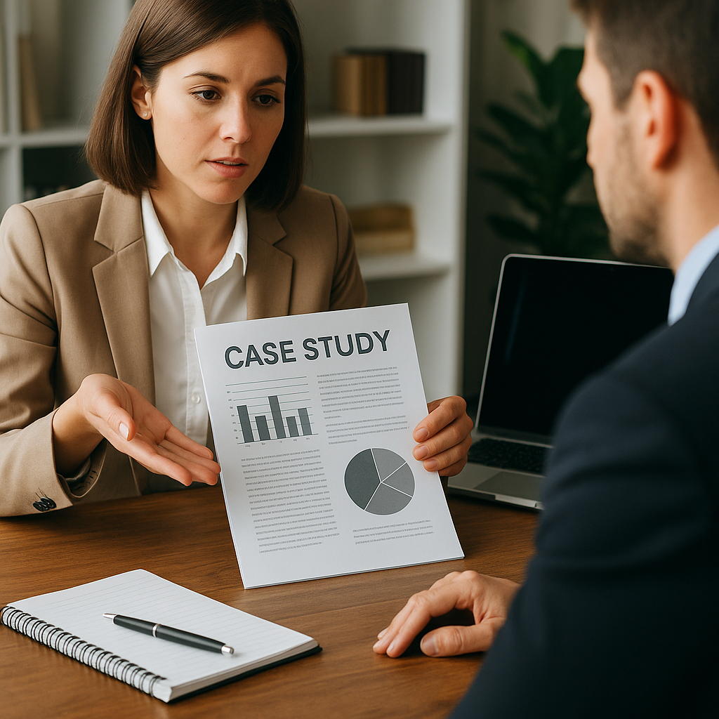 Jak wykorzystać case studies w sprzedaży